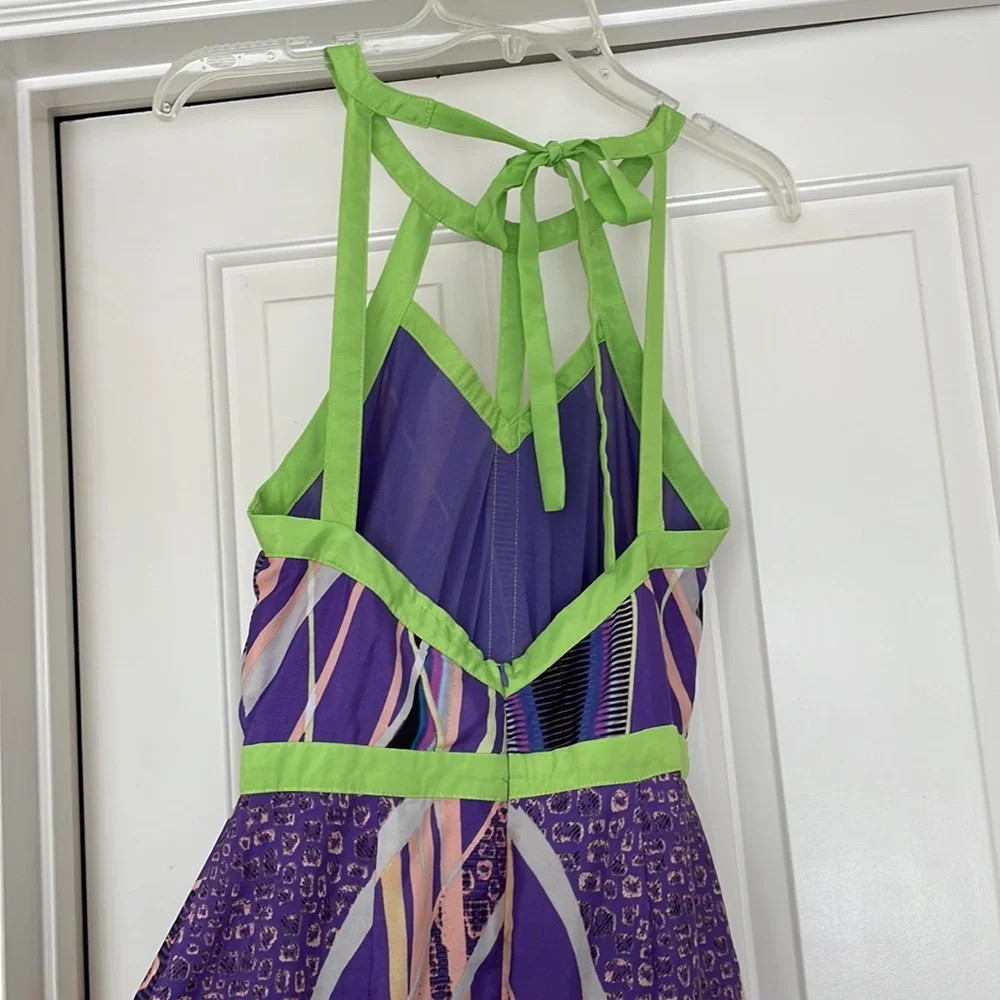 Long multi color maxi dress - Picture 4 of 4